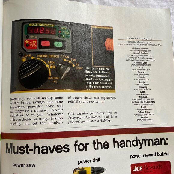 Handyman Club of America Magazine Vol 19 Issue 106 No 3 Jun Jul  2011 Backyard P - Picture 9 of 9